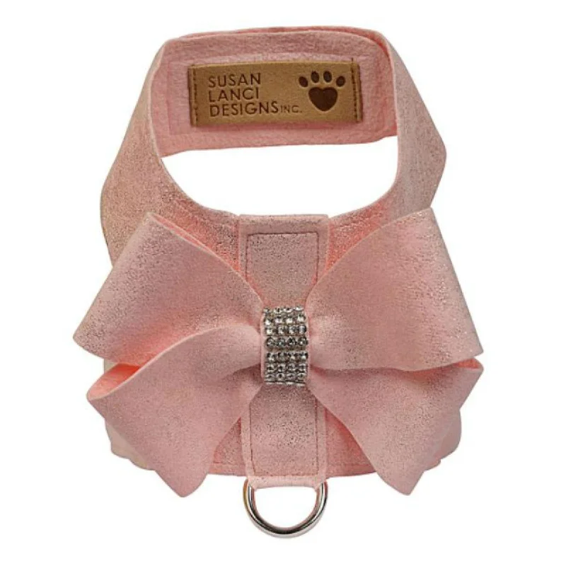 Pet anti-flea collarNouveau Bow Tinkie Harness: Puppy Pink Glitzerati