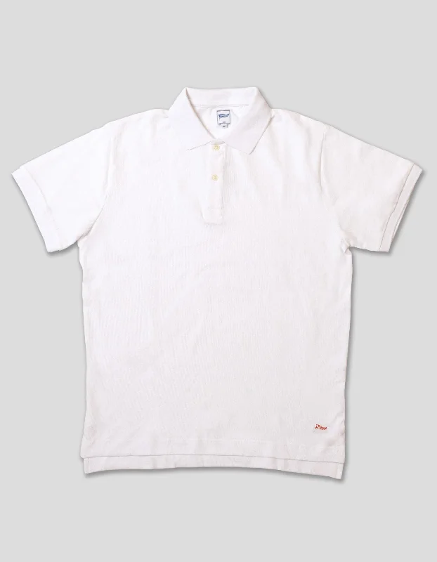 - Dog disposable foam shower gelPIQUE POLO SHIRT - WHITE