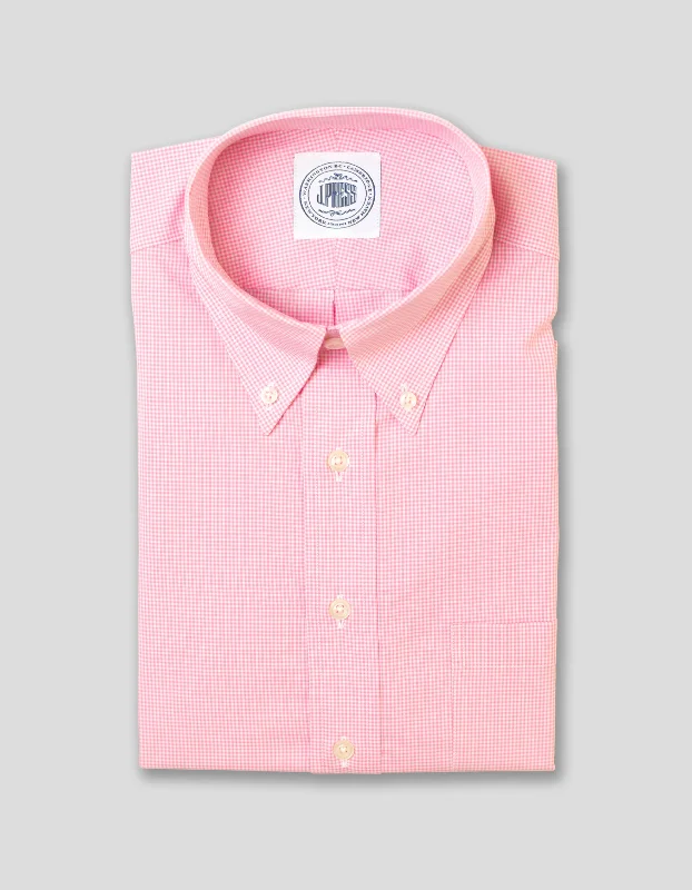  -Anti-slip claw protection raincoat FOR dogsPINK MINI GINGHAM DRESS SHIRT