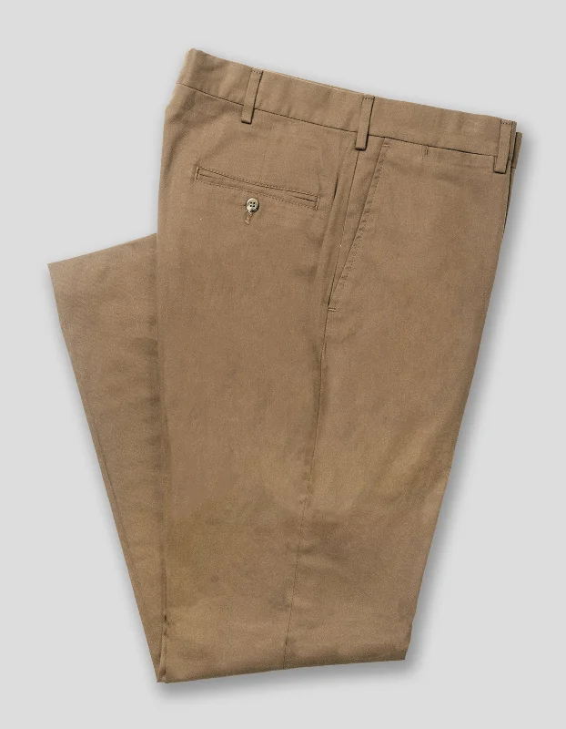 - Pet monitor with cameraSANDED TWILL PANTS - DARK KHAKI