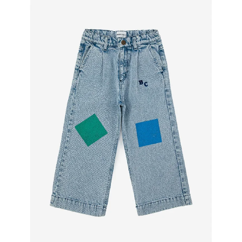  -Anti-slip claw protection raincoat FOR dogsBobo Choses Geometric Colors Denim Pants