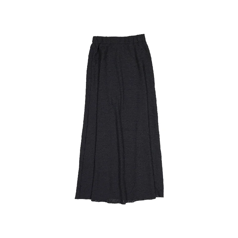 Pet ProductsAva and Lu Black Detailed Maxi Skirt