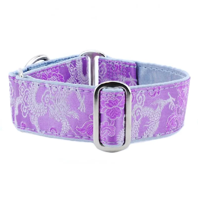 - Cat anti-jump window safety netDragon Silk Brocade Dog Collar Lilac XS Side Release 1"