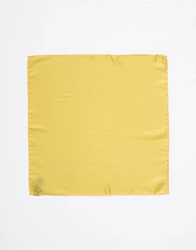 - Natural latex pet mattressPOCKET SQUARE - YELLOW