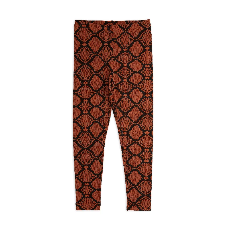  -Non-contact cat thermometerMini Rodini Brown Snakeskin Leggings