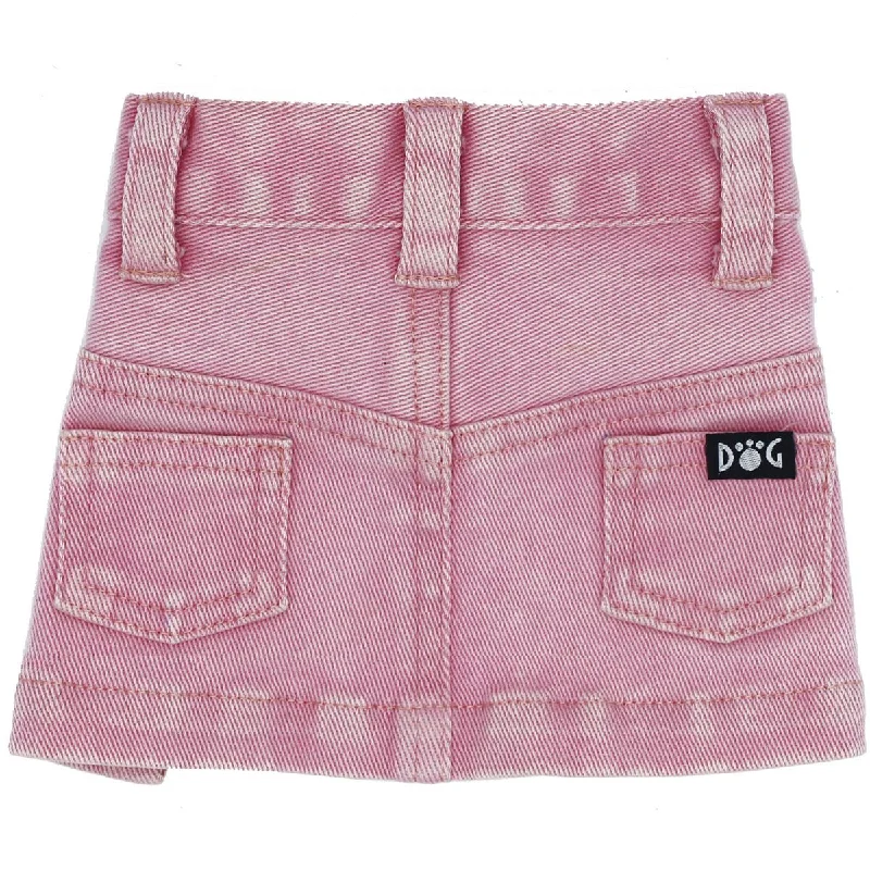  -Explosion-proof leash FOR LARGE dogsJane Denim Dog Skirt Pink