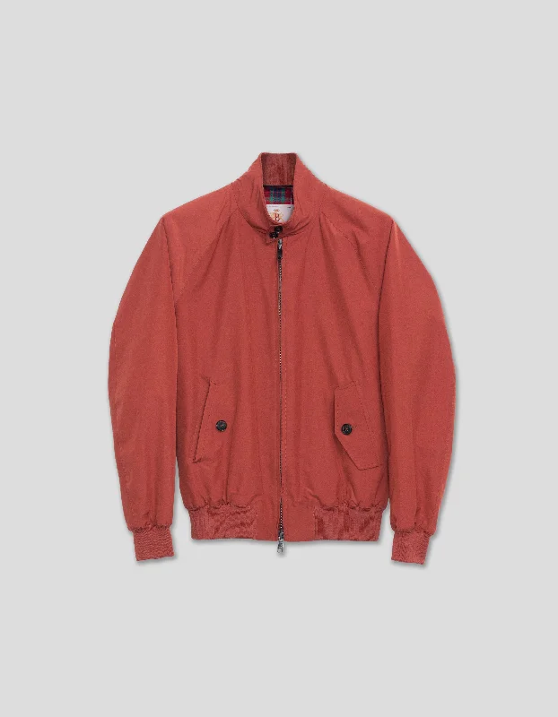- Cat anti-jump window safety netBARACUTA G9 HARRINGTON JACKET - RED BRICK