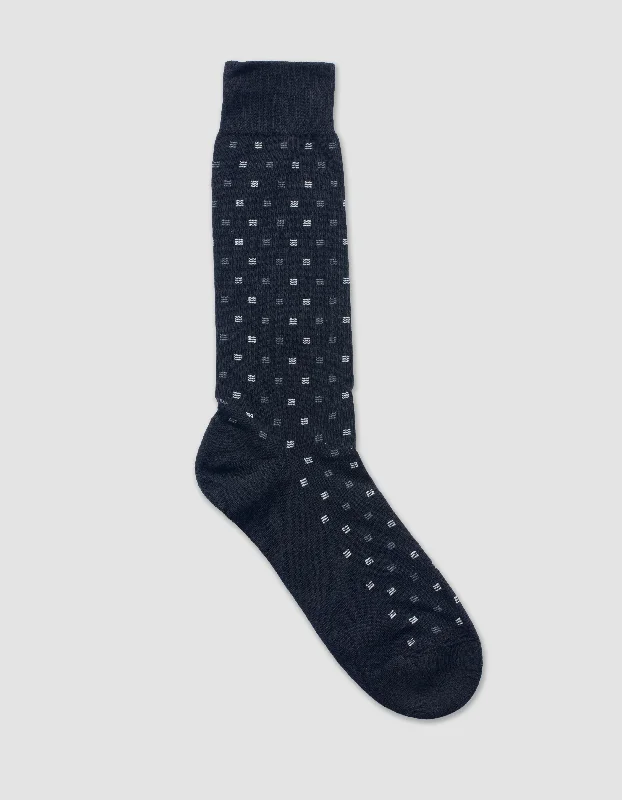 - Pet monitor with cameraBOX MOTIF COTTON MID CALF SOCKS - BLACK