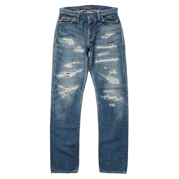 - Air box TSA certified check-inDEPSEA / DP001 Straight 5P Denim Pants - Vintage finish - Air box TSA certified check-inDEPSEA / DP001 Straight 5P Denim Pants - Vintage finish