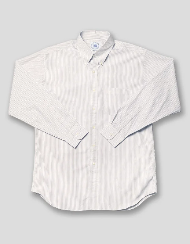 - Remote interactive pet feederNAVY PENCIL STRIPE DRESS SHIRT
