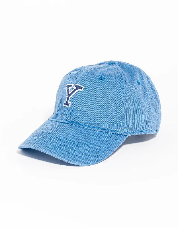 ---YALE UNIVERSITY NEEDLEPOINT HAT - ROYAL