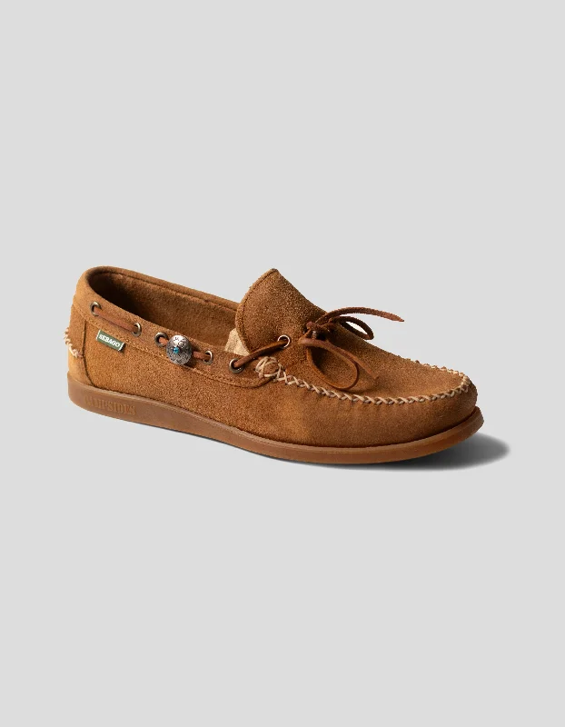 - Air box TSA certified check-inSEBAGO BEIGE SUEDE CAMP MOC