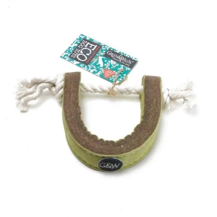 - Dog toy recommendationsGreen & Wilds | Eco Dog Toy - Push Me, Pull Me Ring