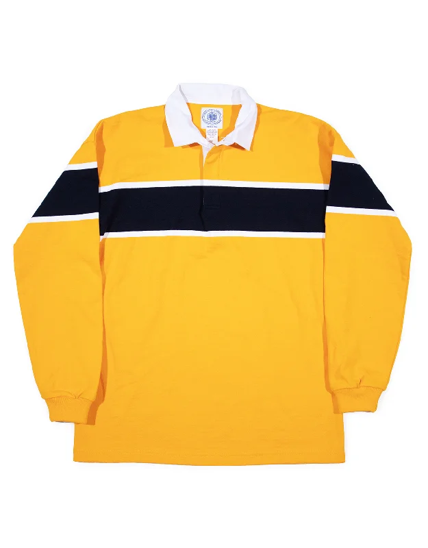 - ​​Pet toys under    yuanSTRIPED RUGBY SHIRT - GOLD/WHITE/NAVY