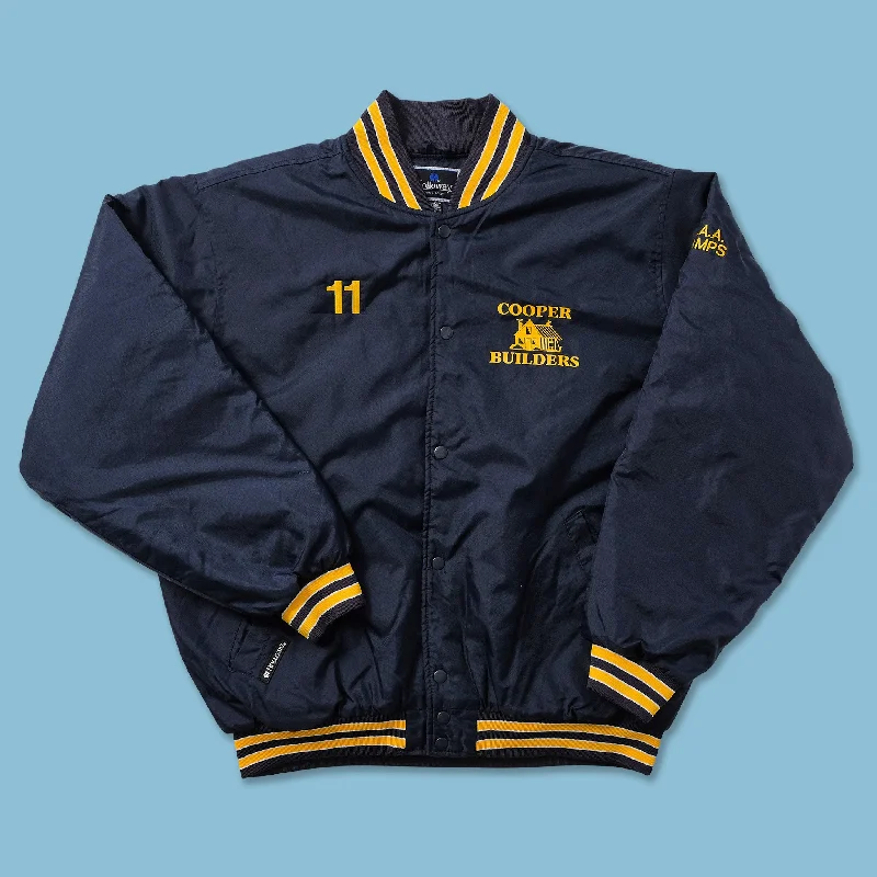 - Automatic temperature adjustment cat bedVintage Padded Varsity Jacket XLarge