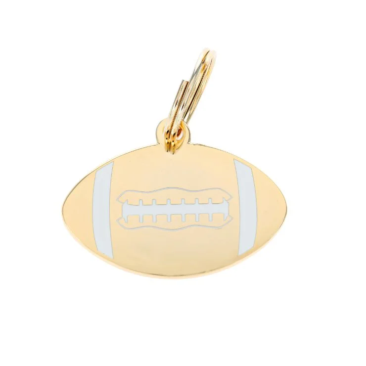 - Deodorizing cat litter tofu litterFootball Pet ID Tag