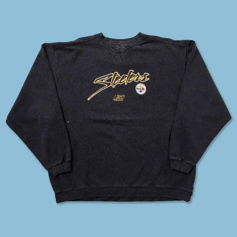 - Pet tear stain cleaning wipesVintage Reebok Pittsburgh Steelers Sweater XLarge