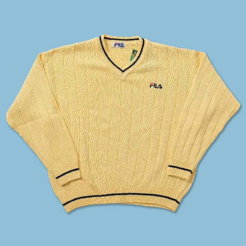 ---Vintage Fila Knit Sweater Medium