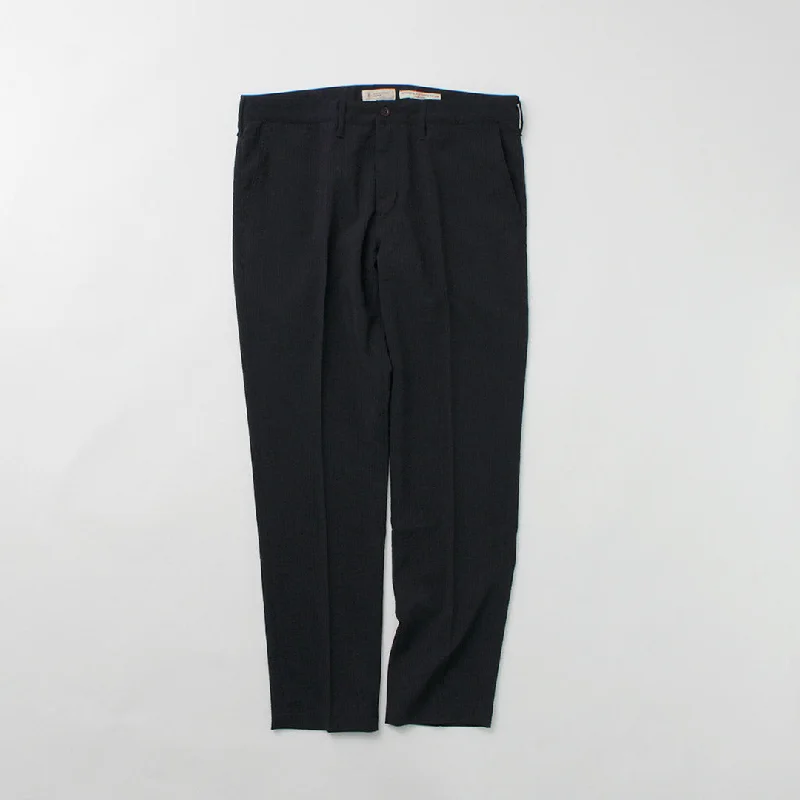 - Air box TSA certified check-inJAPAN BLUE JEANS / seersucker summer officer trousers - Air box TSA certified check-inJAPAN BLUE JEANS / seersucker summer officer trousers
