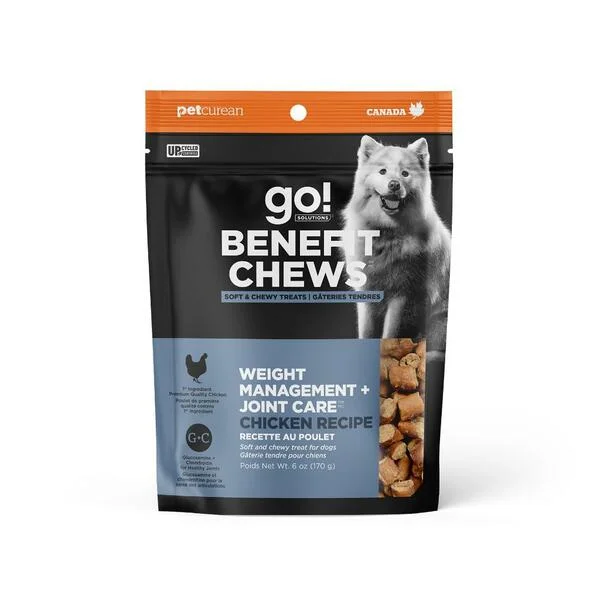 - Tear stain dog foodGO! Benefit Chews Weight Management+Joint Care Chicken 6OZ