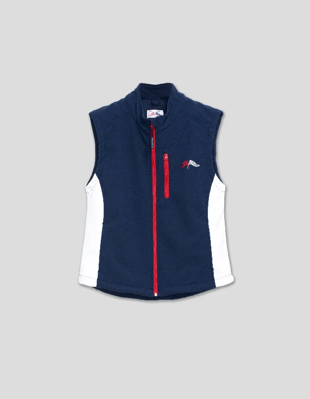 - ​​Pet toys under    yuanJ.PRESS x BOATHOUSE EQUINOX VEST - NAVY/WHITE
