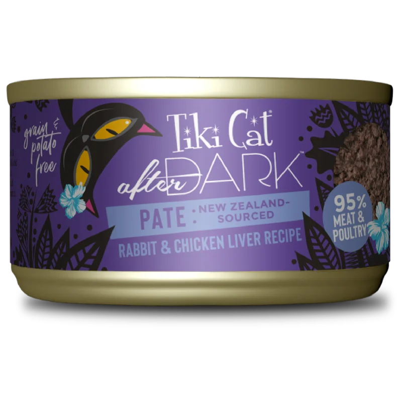 - Parrot climbing and standing wooden frameTiki Cat® After Dark™ Rabbit & Chicken Liver Paté - 3oz - Parrot climbing and standing wooden frameTiki Cat® After Dark™ Rabbit & Chicken Liver Paté - 3oz