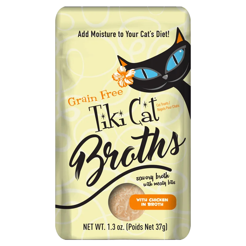 - Winter warm clothes for short-haired dogsTiki Cat® with Chicken in broth