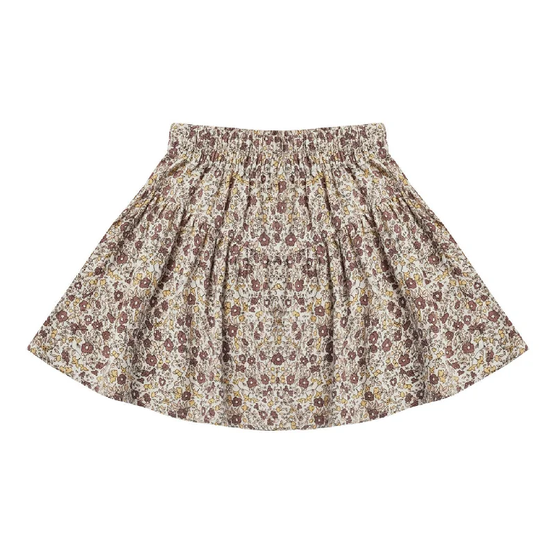---Rylee and Cru Sparrow Skirt || Autumn Floral