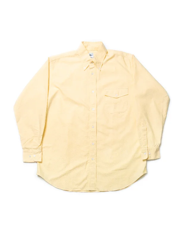 - Automatic induction pet water dispenserZEPHYR WEIGHT OXFORD SPORT SHIRT - YELLOW