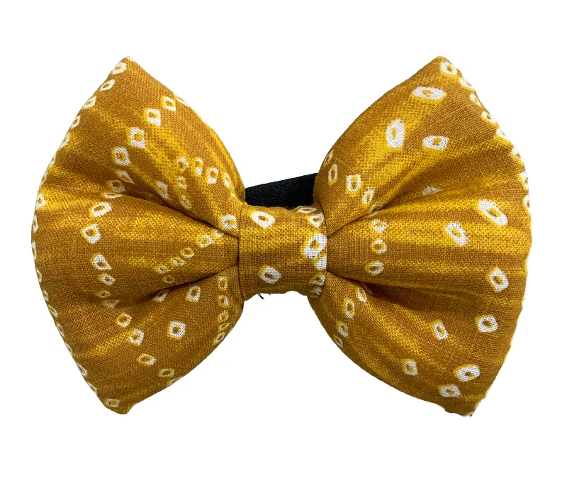 - Automatic temperature adjustment cat bedBow Tie for Dogs: Bandhani Festive Bow for Pets (Mustard) - Automatic temperature adjustment cat bedBow Tie for Dogs: Bandhani Festive Bow for Pets (Mustard)