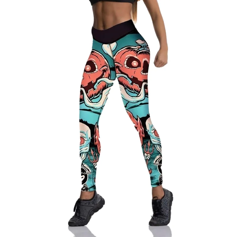 - Chinchilla cooling ice nest ceramic plateScreaming Pumpkin Leggings