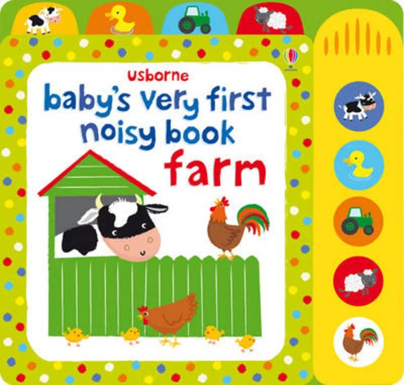 - Foldable and portable cat bagBaby's Very First Noisy Book Farm