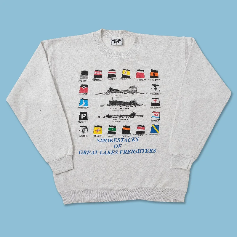  -Non-contact cat thermometerVintage Ship Smockestacks Sweater Large