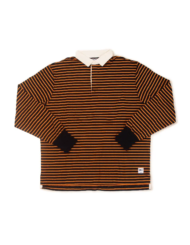 - Pet smart GPS locatorSTRIPED RUGBY SHIRT - ORANGE/NAVY