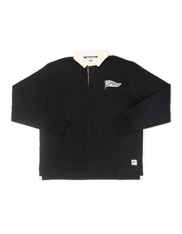 - Winter dog thick down jacketJ. PRESS RUGBY SHIRT - NAVY