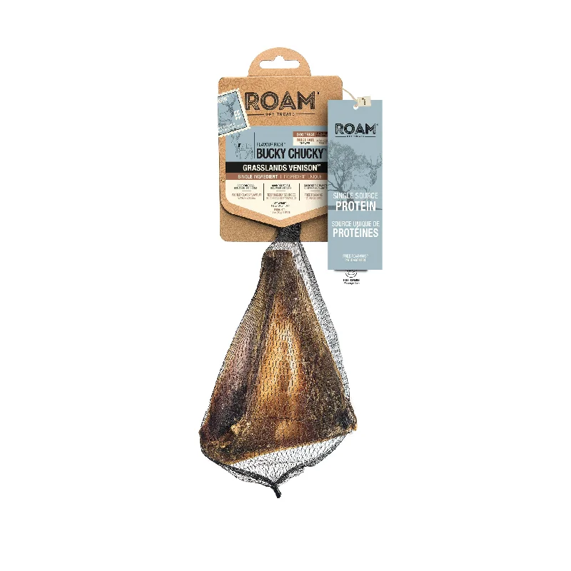 - Dog food helps the digestive systemRoam Bucky Chucky - Grassland Venison - 1pc - 93 g *Clearance*