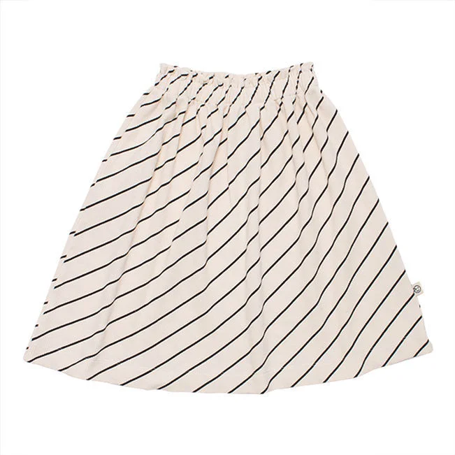 - Dog heart rate monitoring collarWYNKEN Luna Skirt - Milk Diagonal Stripe