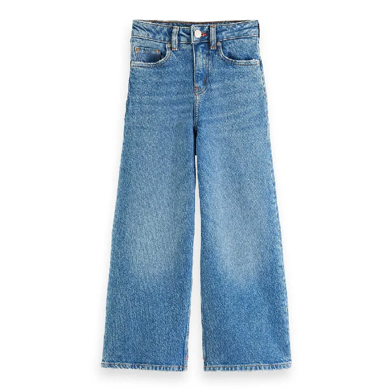 - ​​Christmas pet Christmas clothingScotch Shrunk Denim Wave High Rise Super Wide Jeans