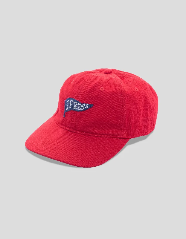 - Degradable pet feces bagJ.PRESS PENNANT NEEDLEPOINT HAT - RED