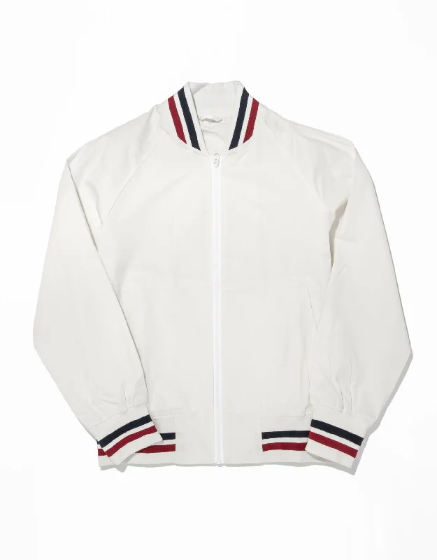 - Foldable and portable cat bagTENNIS JACKET - WHITE