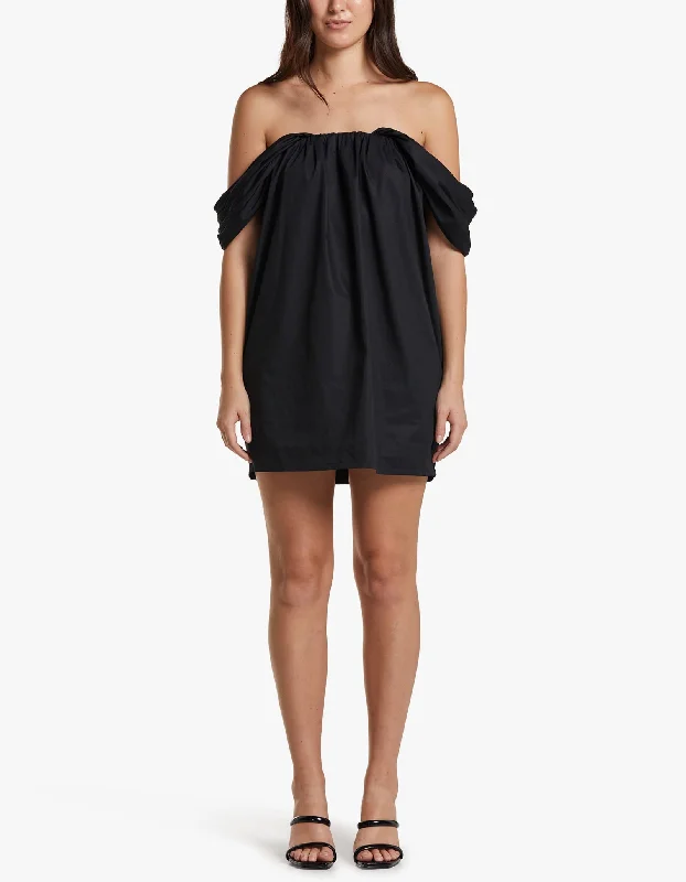 Palenia Mini Dress - Black