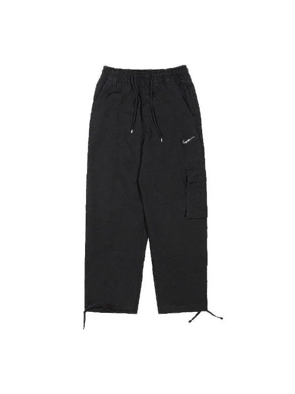 NSW Icon Plush Cargo Straight Pants Black