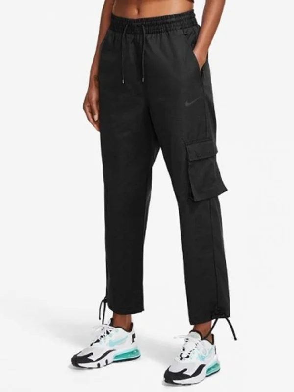 NSW Icon Plush Cargo Straight Pants Black